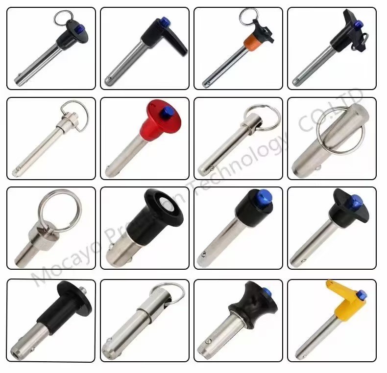 Enhance your hardware with ball lock quick release pins, offering secure and rapid fastening for industrial, automotive, and machinery applications. Durable, reliable, and easy to use—perfect for efficient operations.